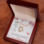 To My Wife Necklace With Message Card - wife gift from husband future husband - Anniversary Gift For Wife - Necklace for soulmate - Diamond Necklace for wife - Handmade Necklace for her Birthday Gift  - Custom Design for her Best day - Wife Gift