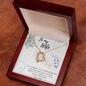 To My Wife Necklace - Gift for Wife Birthday Marriage - Happy Birthday My Love - Best Birthday Gift for her - Necklace Gift for newly married couple - Gift for her