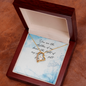 You Are The Rhythm Of My Heart - The Light Of My Soul - A Gift Of Life - Gift for wife - Anniversary Gift for her - Gift from Hubby - Gift for Spouse - Necklace from Husband - Best Necklace for her