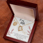 To My Wife Necklace - Gift for Wife Birthday - Happy Birthday My Love - Gift from Hubby - Gift for Spouse - Necklace Gift for newly married couple