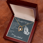 For My Beautiful Wife Love Your Husband, To My Wife Necklace, Valentines Day Gifts For Wife, Wife Birthday Gift, Anniversary Gift For Wife from Husband, Necless Gift for your Honourable soulmate