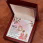 To My Mom Happy Mothers Day Gift Ideas, Mothers Day Gifts For Mom From Daughter Mother Necklace For Women New Mom Gifts Birthday Christmas Gifts With Heartfelt Message & Lighted Box, Just Like Your Daughter Present