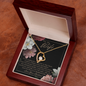 To My Wife Wedding Anniversary Gift - To My Wife Necklace With Message Card - Anniversary Gift For Wife - To My Queen - To My Wife Necklace Anniversary Gift For Wife