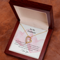 To My Soulmate - I Love You Necklace - To My Wife Necklace From Husband - Wife Birthday Surprise- Golden colour Neckless for Beloved wife - Best Birthday Gift for her