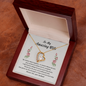 Be Yours and Only Yours - Love Knot - Couple Necklace Set - Friendship Necklaces - to My Wife Necklace - Valentines Day Gifts for Wife - to My Soulmate Necklace for Women - Necklace for Wife From Husband - to My Amazing Wife - Gift for Wife