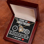 To My SMOKIN' HOT SWEETHEART I Love You - Biker - To My Beautiful Wife Necklace Boxed Jewellery - To My Wife Necklace With Message Card - Gift for Sweet Heart