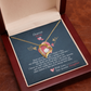 Dearest Mom Forever Love Necklace Gift From Daughter, 2026 Mothers Day Gifts for Mommy, Motivational Card Jewelry Gift for Her