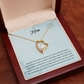 To Mom Forever Love Necklace Gift From Daughter Son, Christmas Birthday Present, 2026 Mothers Day Gift Ideas, Jewelry for Her, Motivational Card Necklace for Mommy