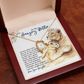 To My Amazing Mother, Mothers Day Gift Ideas, Jewelry for Her, Motivational Card Necklace for Wife From Daughter Christmas Birthday Present