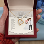 To My Future Wife Necklace - Two hearts for wife - Necklace for wife - To My Wife Necklace From Husband - To My Soulmate Necklace For Women - Birthday Gift for Wife