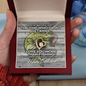 The One Who Didn't Get Away! Happy Birthday Bass - to My Soulmate Necklace for Women - to My Wife Necklace With Message Card - Gift for Wife - Birthday Gift for Wife -