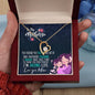 Forever Love Necklace for Women Grandma Aunt Stepmother Sister Mom Gifts Jewelry Mothers Anniversary Jewelry Gifts for Women Birthday Unique Necklace, Mom Necklace, Mother Necklace, Mom Gift, Gift from Daughter, Jewelry for Mom, Mother's Day Gift