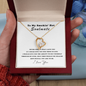To My Smokin' Hot Soulmate - I love you Necklace - To My Queen - To My Wife Necklace Anniversary Gift For Wife - Romantic Wife Gift - Soulmate Gift from Husband - Birthday Gift for Wife