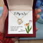 To My Wife - I Loved you yesterday - I Love You Still - I Always Have - I Always Will - To My Wife Necklace With Message Card - Anniversary Gift For Wife - Engagement Gift from Husband
