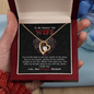 To My Smokin' Hot Wife - Gift For Wife - You Are Engine To My Life - Love Knot - To My Queen - To My Wife Necklace Anniversary Gift For Wife - To My Wife Necklace Birthday Gift