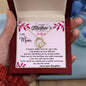 To My Mom Forever Love Necklace Mother Jewelry Gift From Daughter Mother's Day Gift, Mother's Day Kids, Message Card, To My Mom Necklace, Mom Gift For Birthday, Necklace Women, Necklace Women, Mom Necklace Card, Gift Idea For Mom, Mother 's Gift