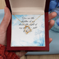 You Are The Rhythm Of My Heart - The Light Of My Soul - A Gift Of Life - Gift for wife - Anniversary Gift for her - Gift from Hubby - Gift for Spouse - Necklace from Husband - Best Necklace for her