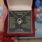 Gift For Your Soulmate - You Are My Inspiration - Love Knot - Valentines Day Gifts For Wife -  Wife Birthday Gift - Anniversary Gift For Wife from Husband - White Gold Name Necklace - Anniversary Gift For Wife