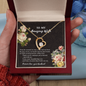 To My Wife Necklace With Message Card - to My Amazing Wife Necklace - Gift for Wife - You've Had My Heart - Love Knot - Love From That Moment We Meat - Necklace for Girlfriend - Husband Gift for Wife