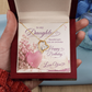 To My Daughter Birthday Gift – Beautiful Girl, You Are Awesome | Heartfelt Happy Birthday Gift | Daughter Birthday Gift – Romantic Pink Floral Happy Birthday Design | Love You