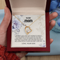 To My Mom Necklace Gifts Meaningful Gift to Mom from Son, Sentimental Mother's Day Gift for Mom from Son, Unique Moms Birthday Gift Ideas, Mom's Birthday Gift Happy Mother's Day Gift 2025 Jewelry with Message Card and Gift Box