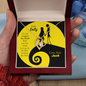 Jack & Sally - The Love Knot Necklace - To My Sally - To My Wife Necklace, Valentines Day Gifts For Wife - Romantic Gift for Wife - Love design Neckless for wifey - Gift For My Wife - Beautiful message card for her