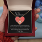 My Soulmate - I Love You - Necklace - Golden colour Neckless for Beloved wife - Golden colour Neckless for Beloved wife - Friendship Necklaces - Couple Necklace Set - Wife Gift - Wife Necklace