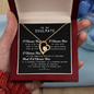 To My Soulmate - Alluring Necklace - Gift for Wife - Necklace for Wife - Gold Necklace for soulmate - To My Wife Necklace From Husband - Necklace for Sweet Heart