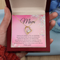 Mothers Day Gifts For Mom From Son Daughter Mom Necklace For Women New Mom Gifts Birthday Christmas Gifts With Heartfelt Message & Lighted Box, Mother Necklaces Jewelry Birthday Gifts for Mom, Mom Necklace, Jewelry for Mom, Gifts for Women