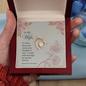 To My Wife Necklace - Sweetest Hearts for wife - To My Wife Necklace - Romantic Gift for Wife - Diamond Necklace for wife - Gift for wife