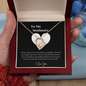To My Wife Necklace From Husband - to My Soulmate Necklace for Women - My Soulmate, Love You - Necklace - Gift for My Wife -  Romantic Wife Gift - Gift for Soulmate