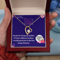 To My Best Mom Necklace from Daughter Son Mother Necklaces Jewelry Birthday Gifts for Mama, Birthday Gift For Mom, Mothers Day Gift, Mom Necklace For Women New Mom Gifts Birthday Christmas Gifts With Heartfelt Message & Lighted Box