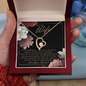 To My Wife Wedding Anniversary Gift - To My Wife Necklace With Message Card - Anniversary Gift For Wife - To My Queen - To My Wife Necklace Anniversary Gift For Wife