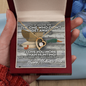 Couple Necklace Set - Friendship Necklaces - Customize Couple Necklace - to My Amazing Wife - I Love You More Than Duck Hunting - to My Wife Necklace From Husband - Personalized Wife Necklace Gift