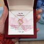 To My Soulmate - I Love You Necklace - To My Wife Necklace From Husband - Wife Birthday Surprise- Golden colour Neckless for Beloved wife - Best Birthday Gift for her