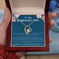 To My Boyfriends Mom Necklace, Mothers Day Gifts For Boyfriends Mom From Girlfriend, Personalized Gifts For Mother In Law, Mother's Day Necklace, Best Birthday Present To My Boyfriend Mom Christmas