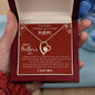 To My Magical Marvellous One in a Million Mom - Perfect Gift For Mother - Love Knot Necklace - Happy Mothers Day Gifts - I Love You