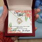 To My Mother Mom Necklace Gifts Jewelry, Forever Love Necklace Gifts for Mom Mother from Daughter, Appreciation Mom Jewelry Necklace with Message Card Present, Mom Necklace, Mother Necklace, Mom Gift,  Birthday Gifts for Mom, Jewelry for Mom