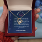 To My Loving Mom Necklace I Love You Mom Forever Love Necklace Gifts From Daughter Son Mom's Birthday Gift Happy Mother's Day Gift 2025 Jewelry with Message Card and Gift Box