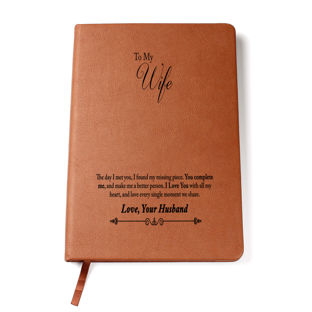 To My Wife Graphic Journal