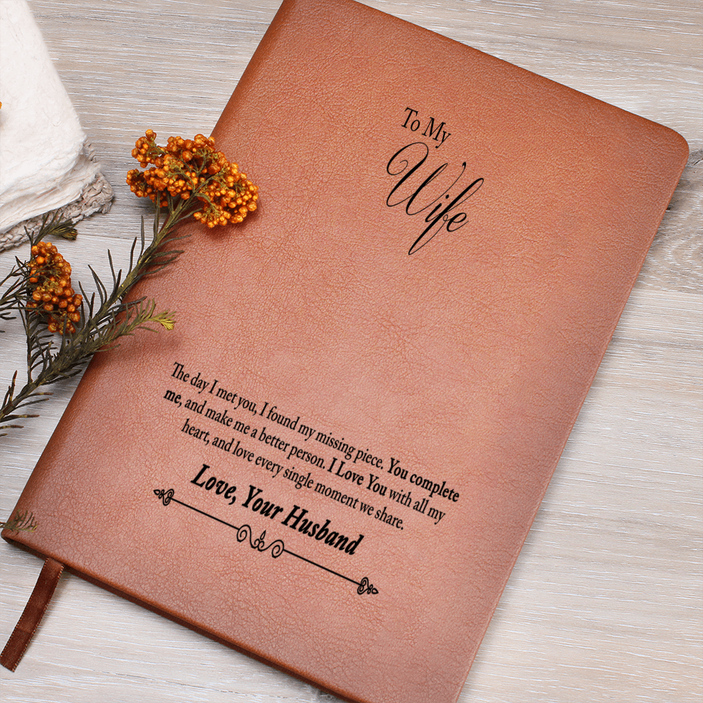 To My Wife Graphic Journal