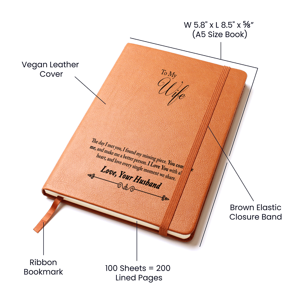 To My Wife Graphic Journal