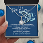 To My Wife Necklace With Message Card - Anniversary Gift For Wife - Soulmate Necklace For Women - Custom Necklace For Wife - Handmade Jewellery for wife - To My Reel Love Necklace - Your Solemate - Fishing Fisherman Necklace