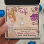Dear Wife Happy anniversary - Love Your Husband Necklace, wife gift from husband future husband,Anniversary Gift For Wife, nniversary Gift For Wife from Husband, Wife Gift, Wife Necklace, Valentines Gift for wife