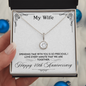Anniversary Gift for Wife - My Wife Every Minute 40th Anniversary Peas Pod Necklace - Customize Couple Necklace - to My Wife Necklace - Romantic Gift for Wife - Anniversary Gift for Wife From Husband - Wife Gift - Wife Necklace