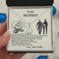 To My Wife Necklace - Valentines Day Gifts For Wife - Couple Necklace Set - Friendship Necklaces - Premium Necklace For Your Beloved Shieldmaiden - From Viking - Love Your Viking