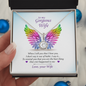 To my Gorgeous Wife PRIDE - Love Your Husband - Butterfly Design Gift card - Gift for wife - Diamond for Wife - To My Beautiful Wife Necklace Boxed Jewellery