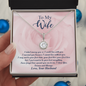 To My Wife Never forget how special you are to me. I Love You. Forever and Always - To My Wife Necklace- Valentines Day Gifts For Wife - To my Wife Necklace - To My Wife Necklace From Husband