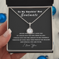To My Wife Necklace From Husband - to My Soulmate Necklace for Women - My Soulmate, I Love You - Necklace - to My Wife Necklace With Message Card - Wife Gift From Husband Future Husband