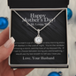 Pretty Neckless Gift for wifey - Mother's Day Gift from Husband - Romantic Wife Gift - Wife Birthday Surprise - Diamond  Neckless for Beloved wife